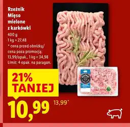 Lidl Mięso mielone Rzeźnik oferta