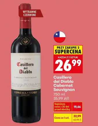 Wino wytrawne Casillero Del Diablo