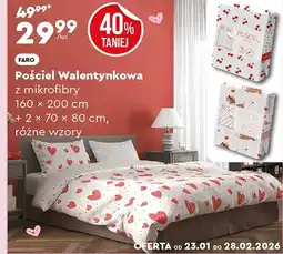 Biedronka Pościel Faro oferta
