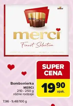 Carrefour Express Bombonierka Merci oferta