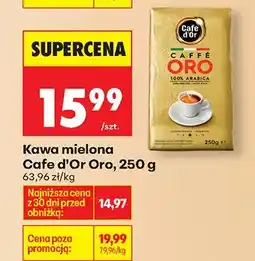 Biedronka Kawa mielona Cafe d'Or oferta