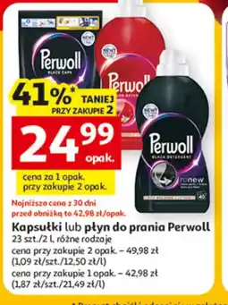 Auchan Perwoll płyn do prania oferta