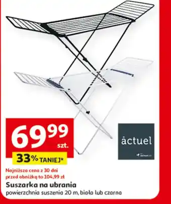Auchan Actuel Suszarka na ubrania oferta