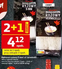 Auchan Auchan Makaron ryżowy oferta
