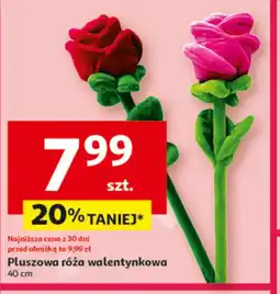 Auchan Pluszowa róża oferta