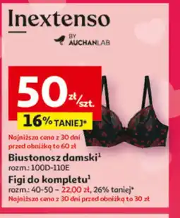 Auchan Inextenso Biustonosz damski oferta