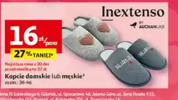 Auchan Inextenso Kapcie oferta