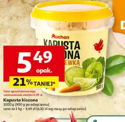Auchan Auchan Kapusta kiszona oferta