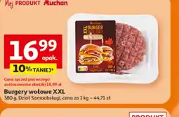 Auchan Auchan Burgery wołowe XXL oferta