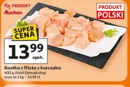 Auchan Kostka z fileta z kurczaka oferta