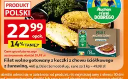 Auchan Filet wolno gotowany z kaczki oferta