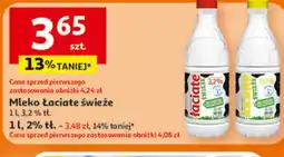 Auchan Mleko Laciate świeże oferta