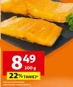 Auchan Losoś norweski wędzony oferta