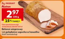 Auchan Auchan Baleron wieprzowy oferta