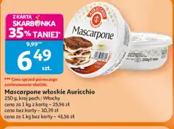 Auchan Auricchio Mascarpone włoskie oferta