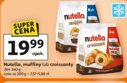 Auchan Nutella muffiny lub croissanty oferta
