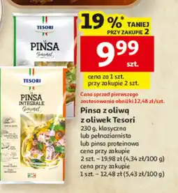 Auchan Tesori Pinsa z oliwą oferta