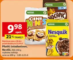 Auchan Nestle Płatki śniadaniowe oferta