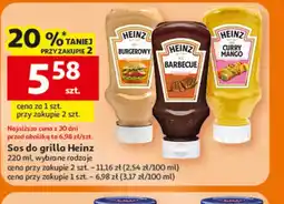 Auchan Heinz Sos do grilla oferta