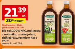 Auchan Premium Rosa Bio sok 100% NFC oferta