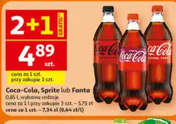 Auchan Napoje Coca-Cola, Sprite, Fanta oferta