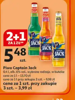 Auchan Piwo Captain Jack oferta