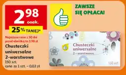 Auchan Chusteczki uniwersalne oferta