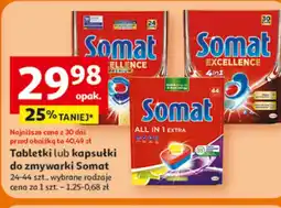 Auchan Somat tabletki do zmywarki oferta