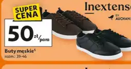 Auchan Inextenso Buty męskie oferta