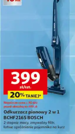 Auchan Bosch odkurzacz pionowy oferta