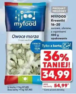 Kaufland Krewetki vannamei z głową, gotowane oferta