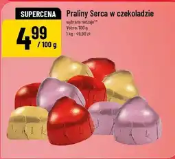 Polomarket Praliny Serca w czekoladzie wybrane rodzaje oferta