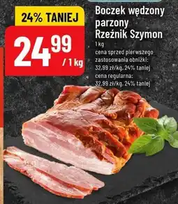 Polomarket Boczek wędzony parzony Rzeźnik Szymon oferta