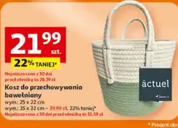 Auchan Actuel Kosz do przechowywania oferta