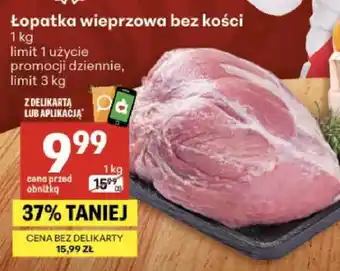 Łopatka wieprzowa bez kości