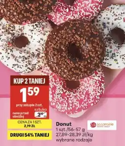 Delikatesy Centrum Donut wybrane rodzaje oferta