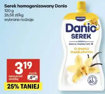 Delikatesy Centrum Serek homogenizowany Danio oferta