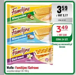 Eurocash Wafle: Familijne/Gofrowe oferta