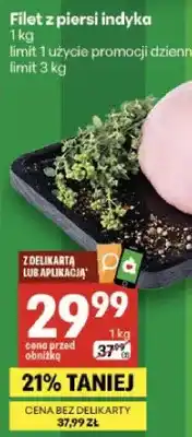 Delikatesy Centrum Filet z piersi indyka oferta