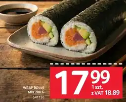 Selgros Sushi wrap rolls mix oferta
