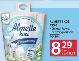 Selgros Napój mleczny Almette kozi Emmentaler oferta