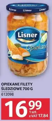 Selgros Opiekane filety śledziowe Lisner oferta