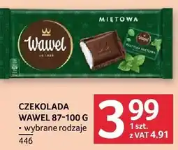 Selgros Czekolada WAWEL MIĘTOWA oferta