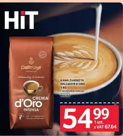 Selgros Kawa ziarnista DALLMAYR D'ORO oferta