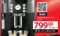 Selgros DeLonghi Ekspres ECAM 21.117.B oferta