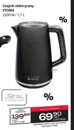 Selgros Czajnik elektryczny Storm oferta