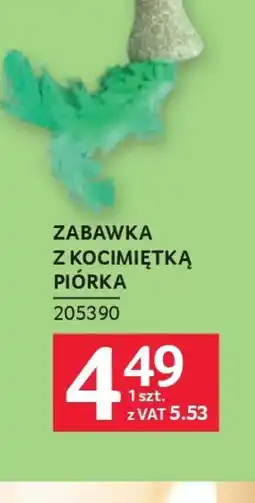 Selgros Zabawka z kocimiętką piórka oferta