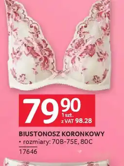 Selgros Biustonosz koronkowy oferta