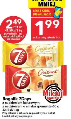 Lewiatan Rogalik z nadzieniem o smaku śmietankowym oferta