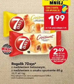 Lewiatan Rogalik 7Days z nadzieniem kakaowym, z nadzieniem o smaku spumante oferta